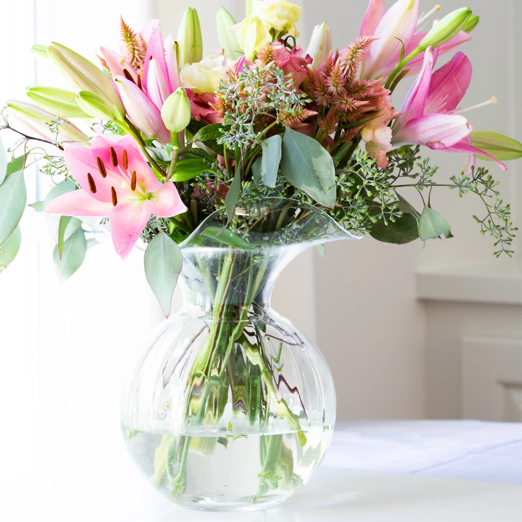 Hibiscus Large Vase Home Decor Vietri   