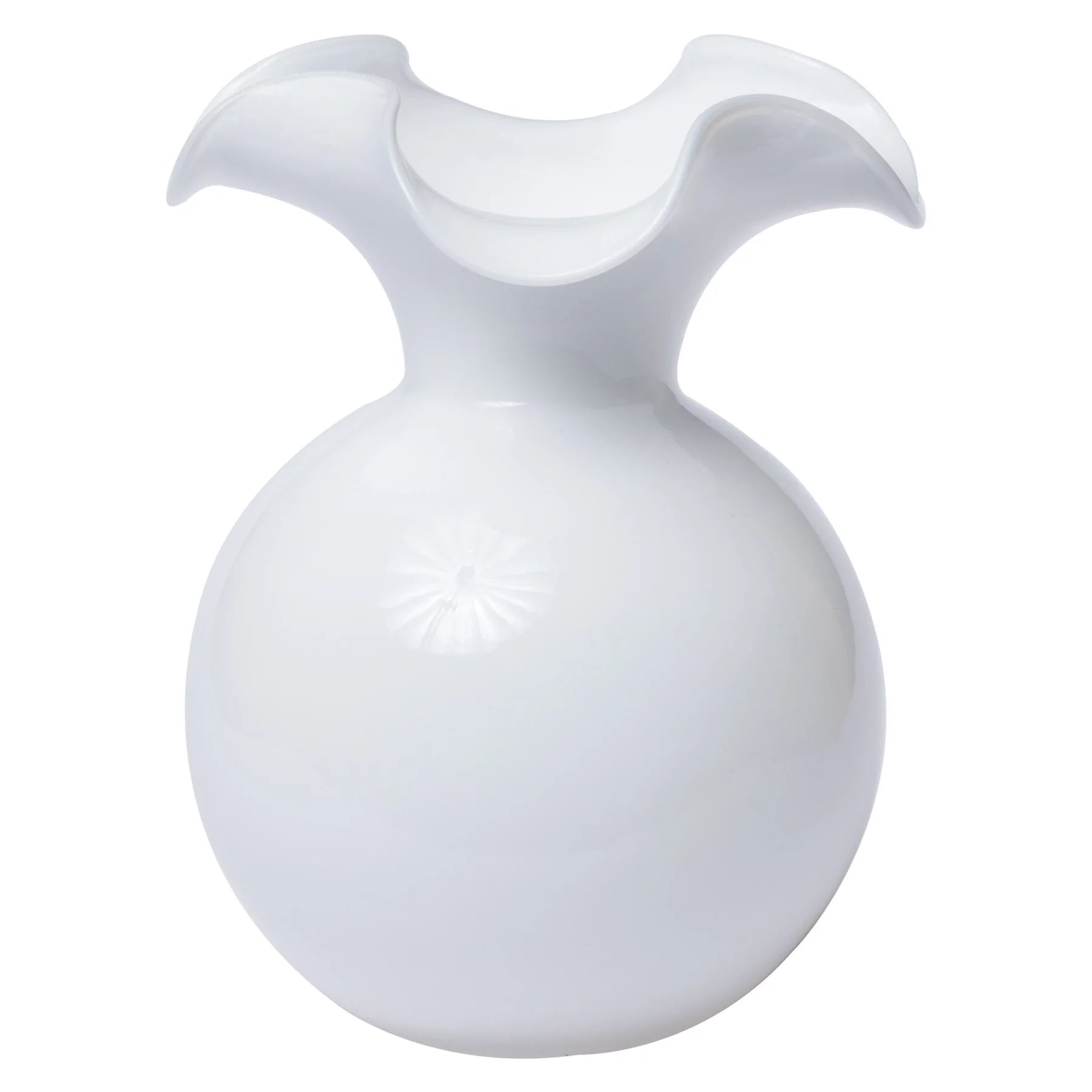 Hibiscus Large Vase Home Decor Vietri White  