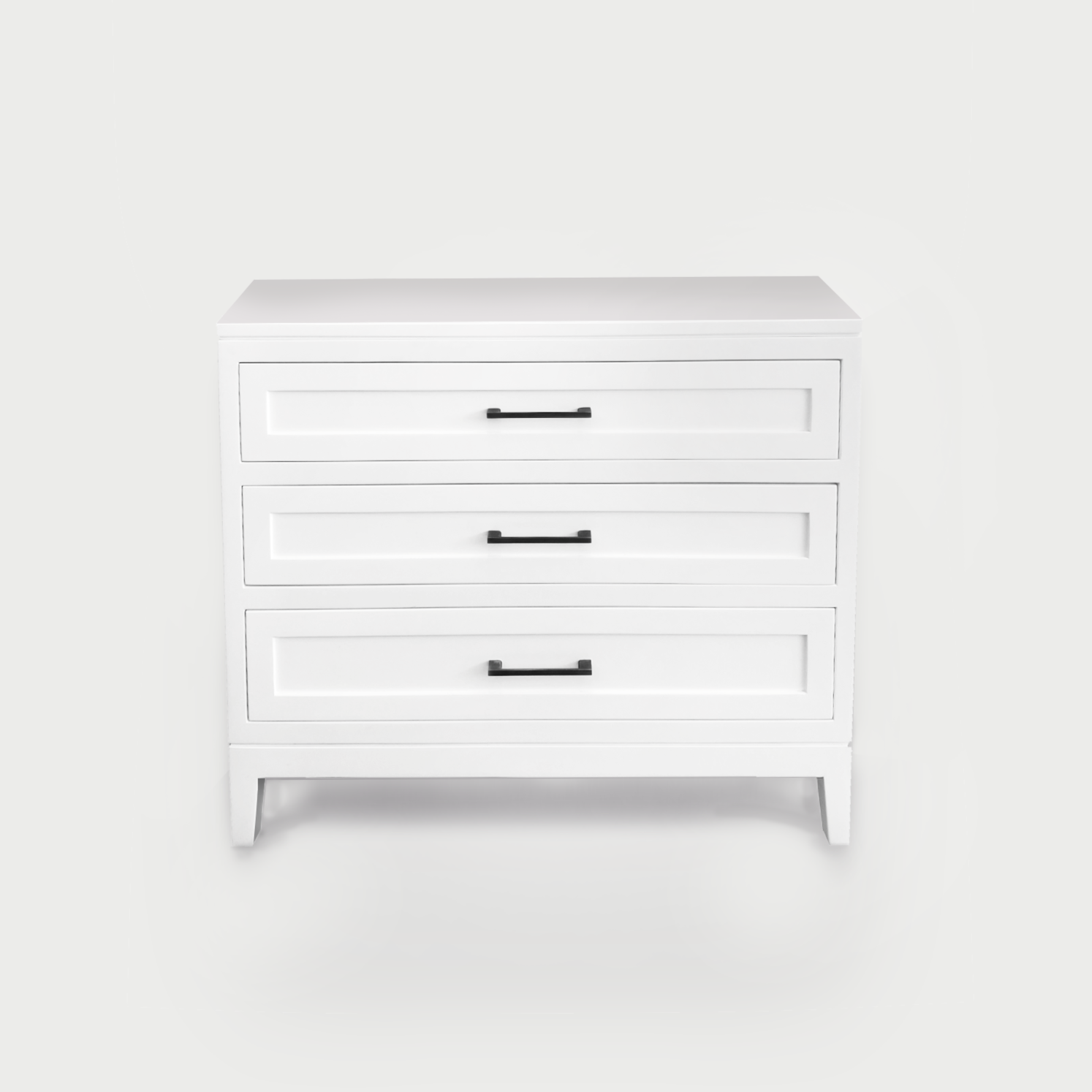 Three Drawer Side Table Furniture Rudy   