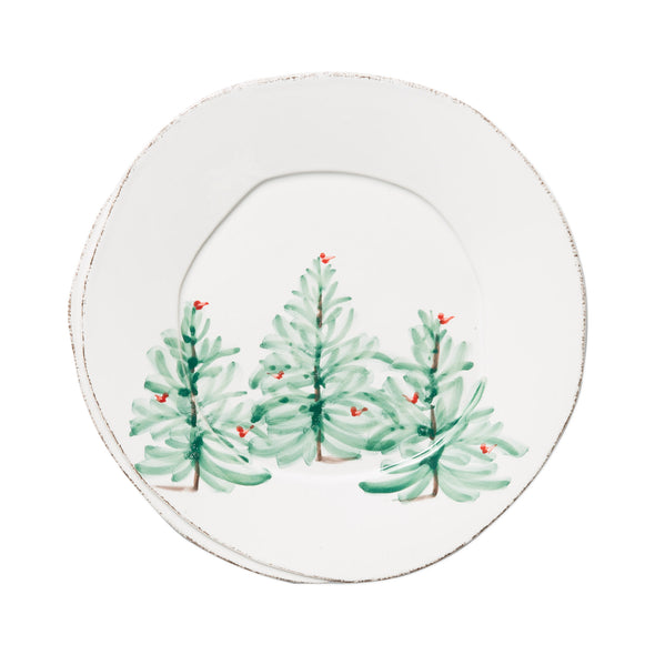 Lastra Holiday European Dinner Plate Holiday Decor Vietri   