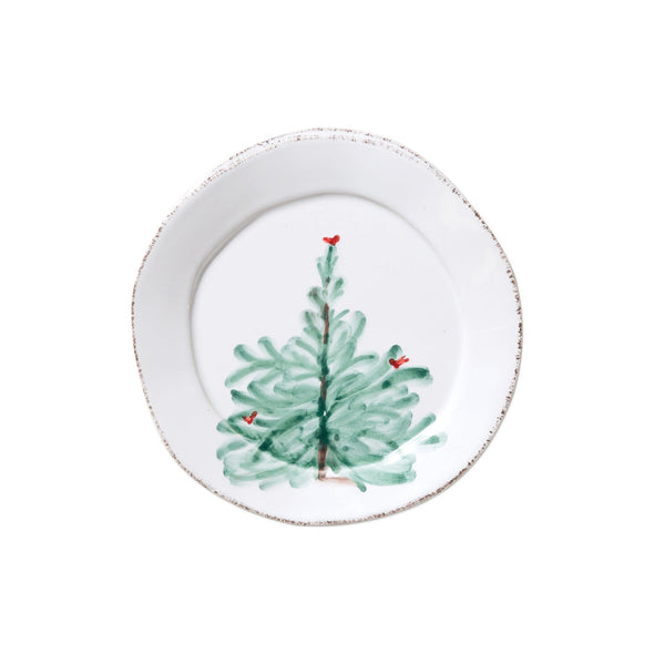 Lastra Holiday Canape Plate Holiday Decor Vietri   