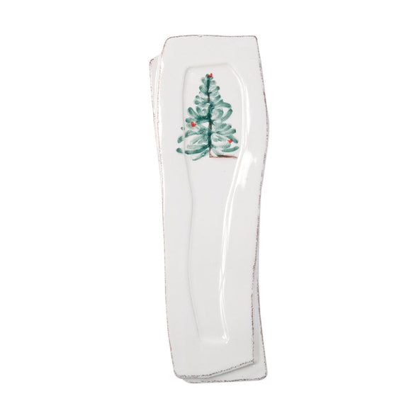 Lastra Holiday Spoon Rest Holiday Decor Vietri   