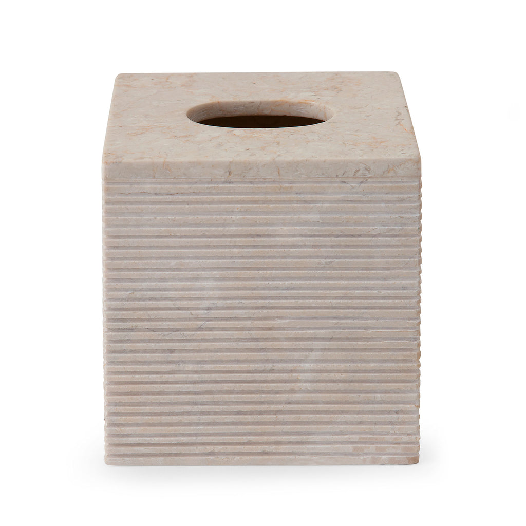 Limestone Bath Collection Bath Kassatex Tissue Holder  