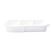 Melamine Lastra Three-Part Server Tabletop Vietri   