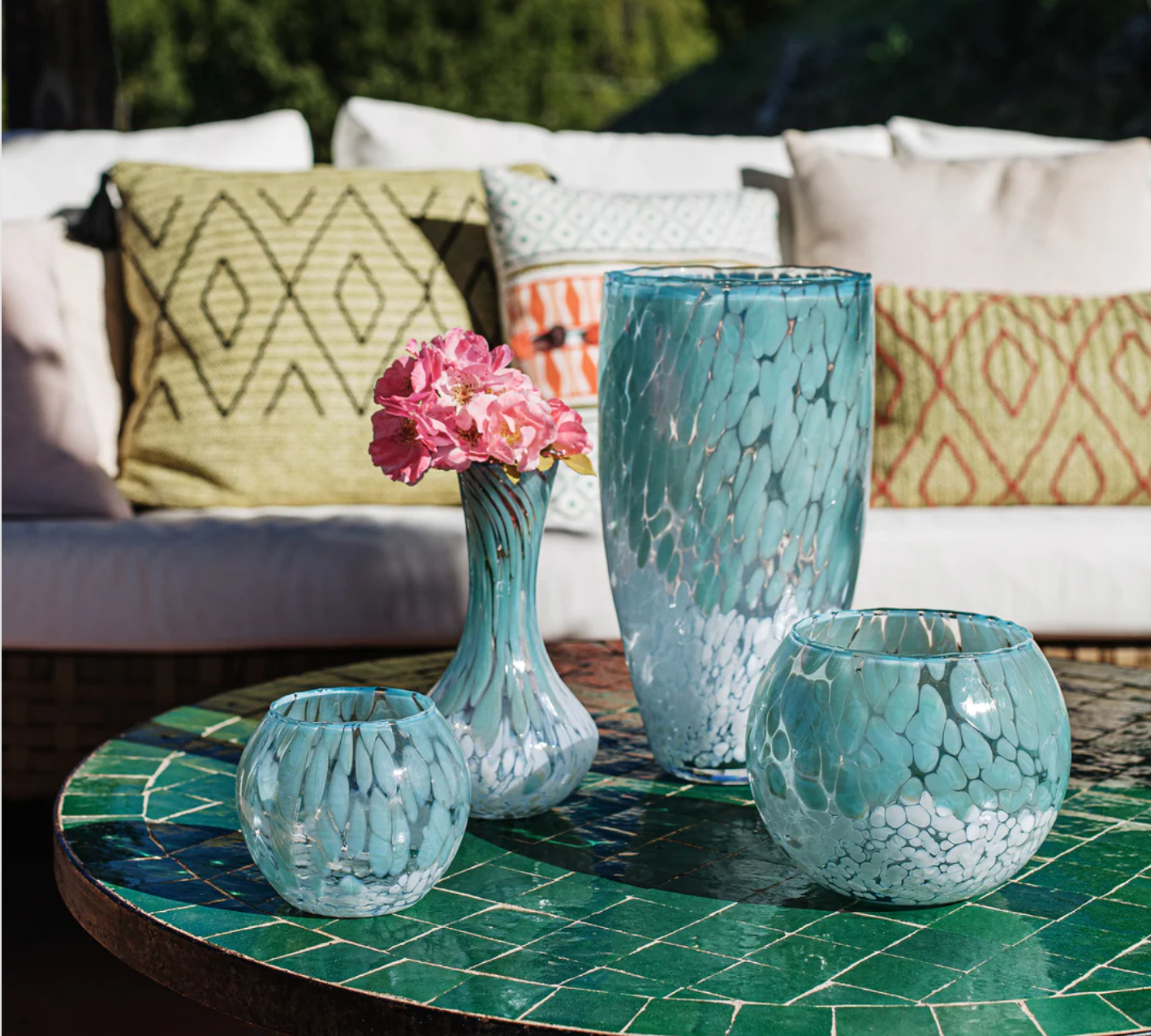 Nuvola Round Bud Vase Home Decor Vietri   