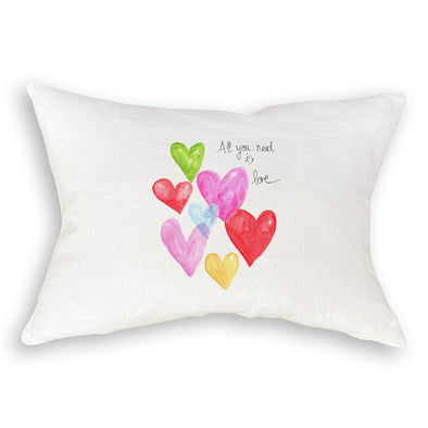 All You Need is Love Lumbar Pillow