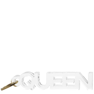 Queen Lucite Key Chain