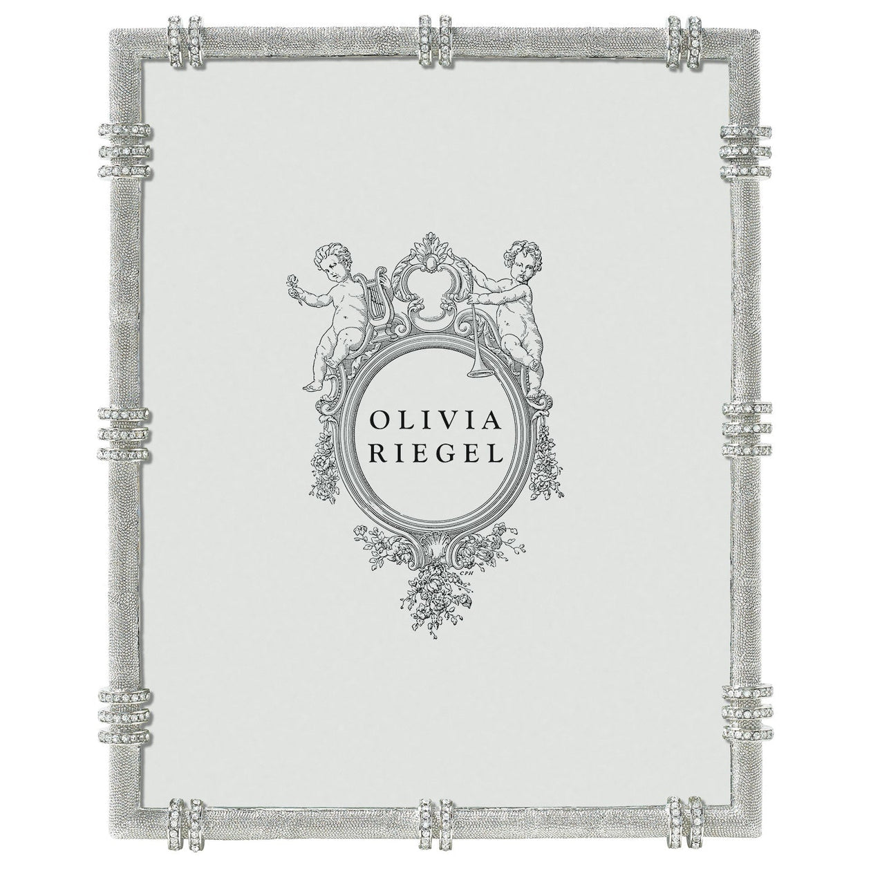 Silver Cassini Frame Picture Frames Olivia Riegel   