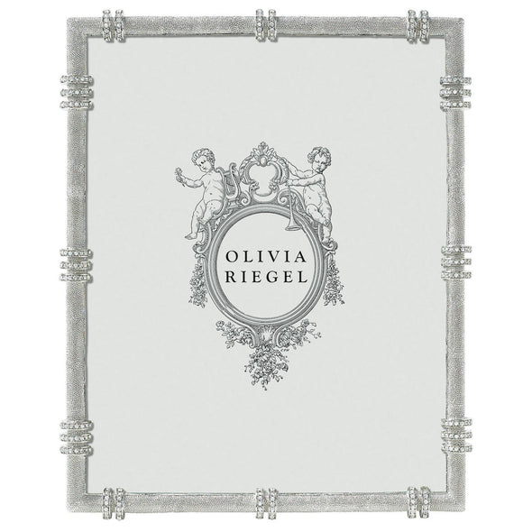 Silver Cassini Frame Picture Frames Olivia Riegel   