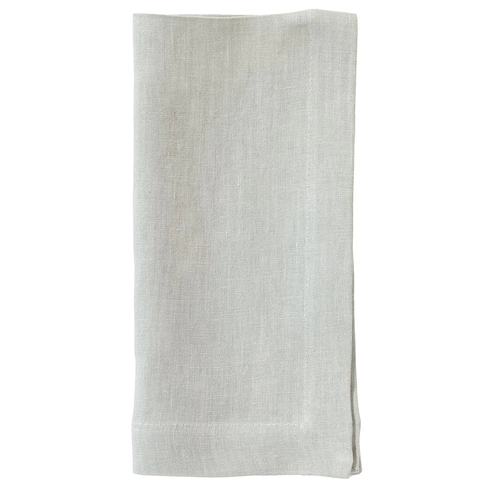 Riviera Linen Napkins Table Linens Bodrum Celadon Set of 4 