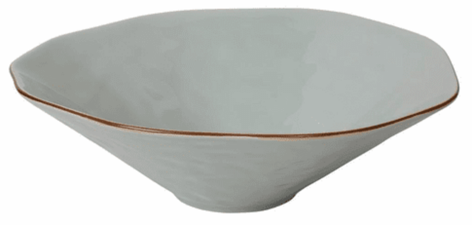 Cantaria Centerpiece Bowl Tabletop Skyros Sheer Blue  