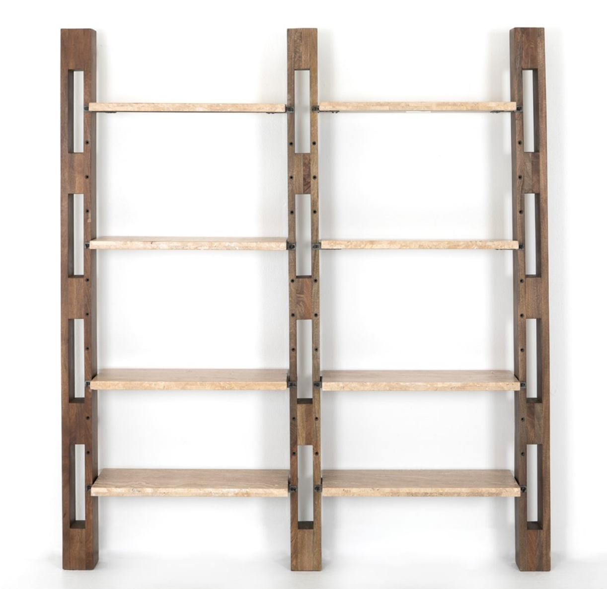Ortega Bookshelf in Smoked Mango Furniture Elizabeth Lamont   