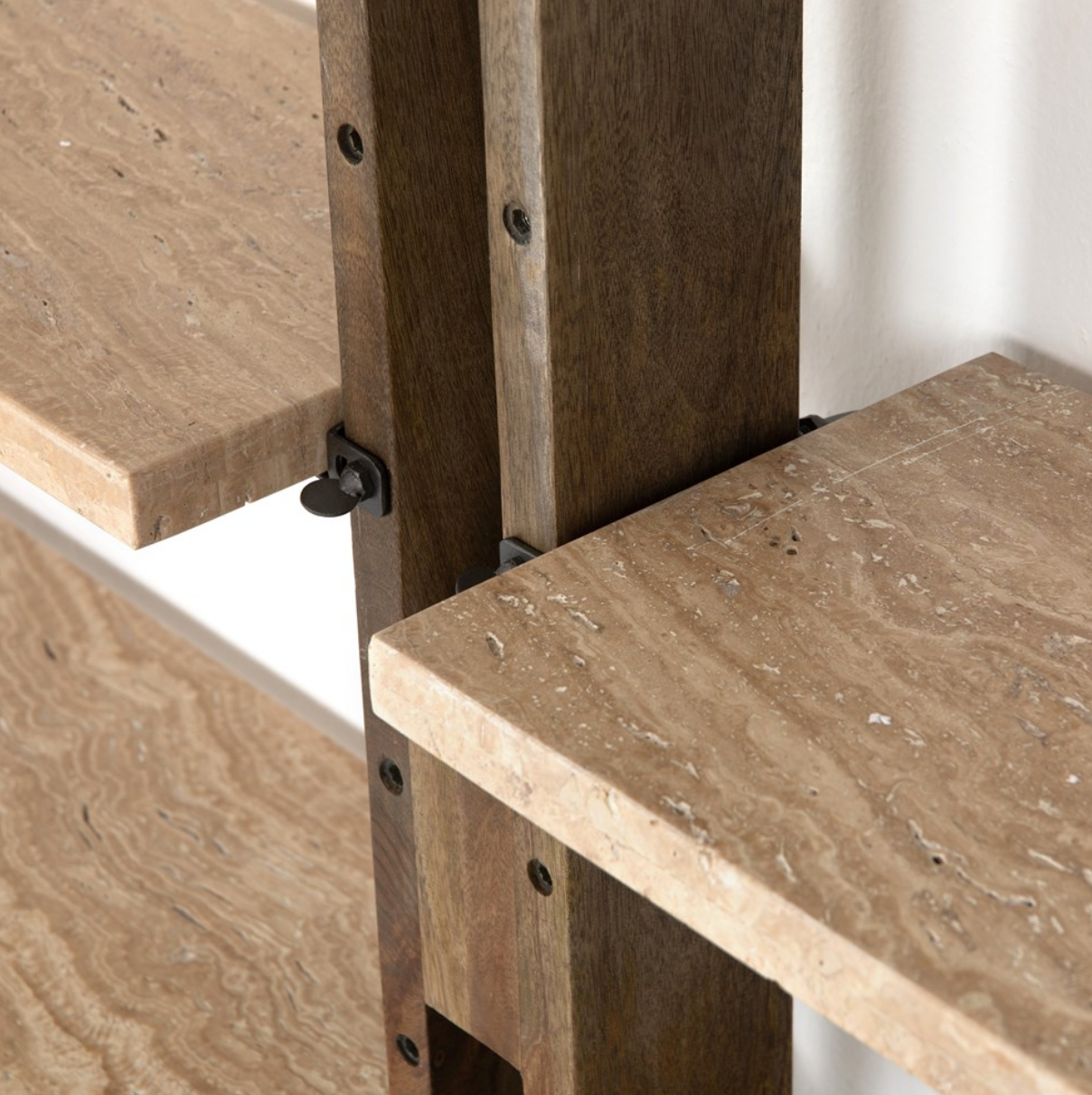 Ortega Bookshelf in Smoked Mango Furniture Elizabeth Lamont   