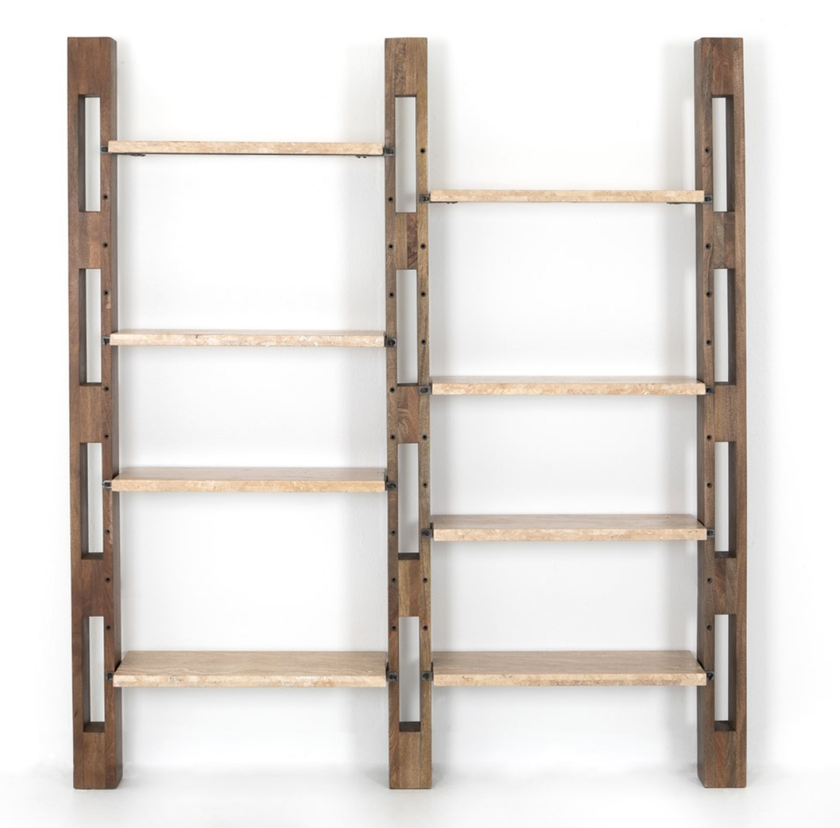 Ortega Bookshelf in Smoked Mango Furniture Elizabeth Lamont   