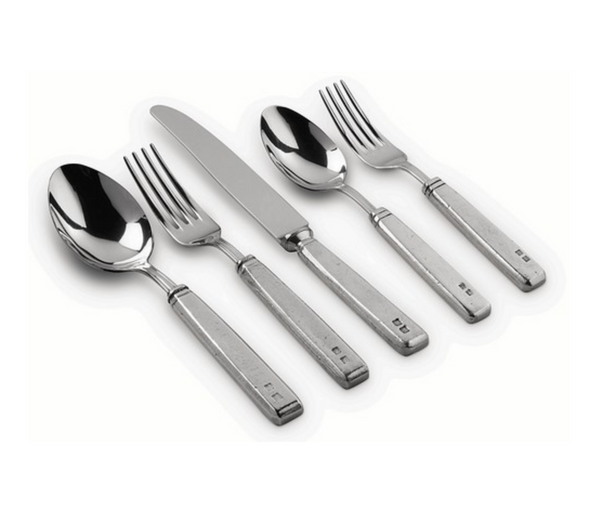 President 5pc Place Setting Pewter