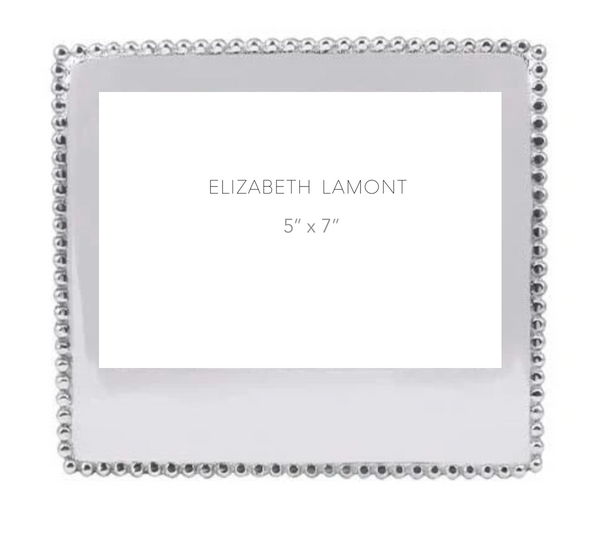 Beaded 5" x 7" Statement Frame