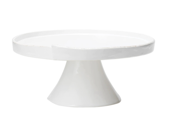 Lastra White Large Cake Stand