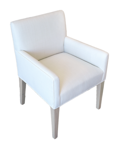 Haverford Linen Dining Chair with Arms