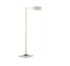 Ruxley Nickel Floor Lamp Lighting Currey & Co   