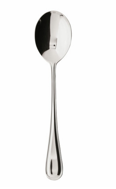 Contour 18/10 Stainless Steel Serving Spoon, 8 3/4 inch