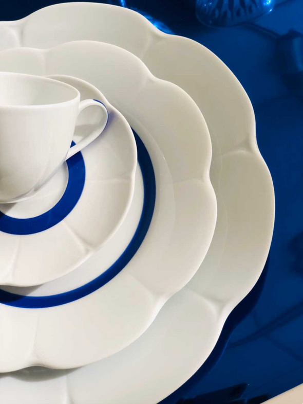 Royal Limoges Nymphea Fleur't Bleu Dinner Plate
