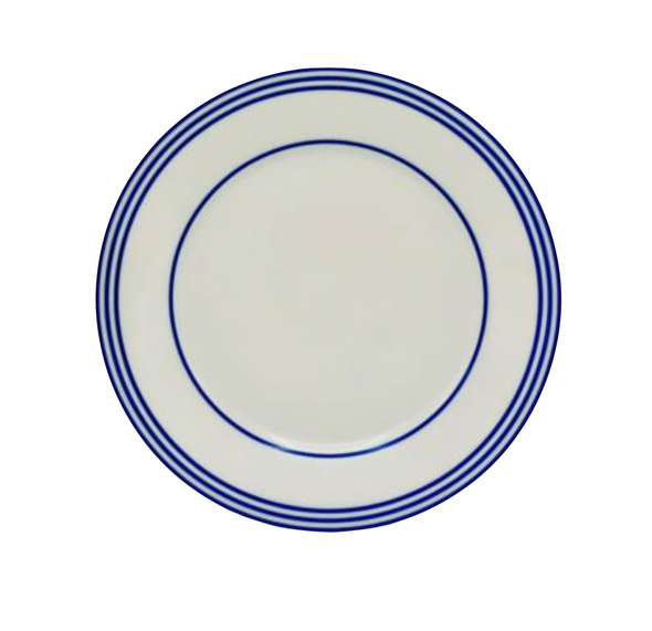 Royal Limoges Recamier Latitudes Bleu Dessert/ Salad Plate