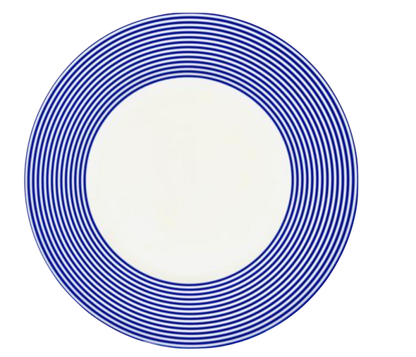 Royal Limoges Recamier Latitudes Bleu Presentation Plate