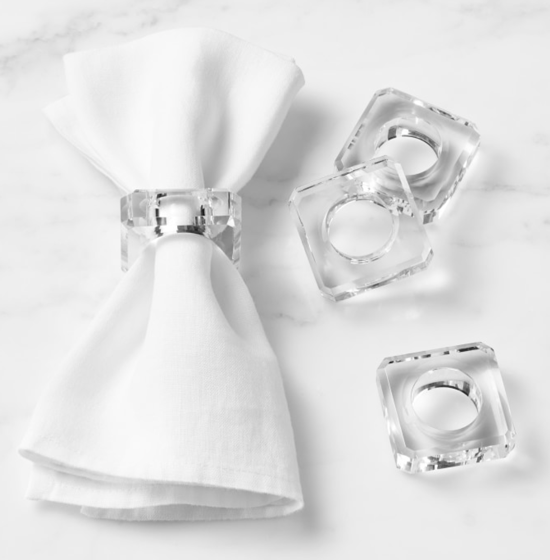 Crystal Napkin Ring Table Linens Saro   