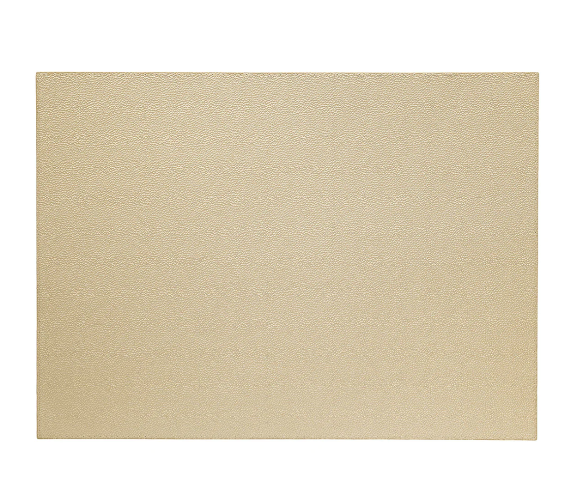 Skate Rectangle Placemat Table Linens Bodrum Champagne Set of 4 
