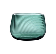 Opti Vase Small Smoked Green Home Decor Nude Glass   