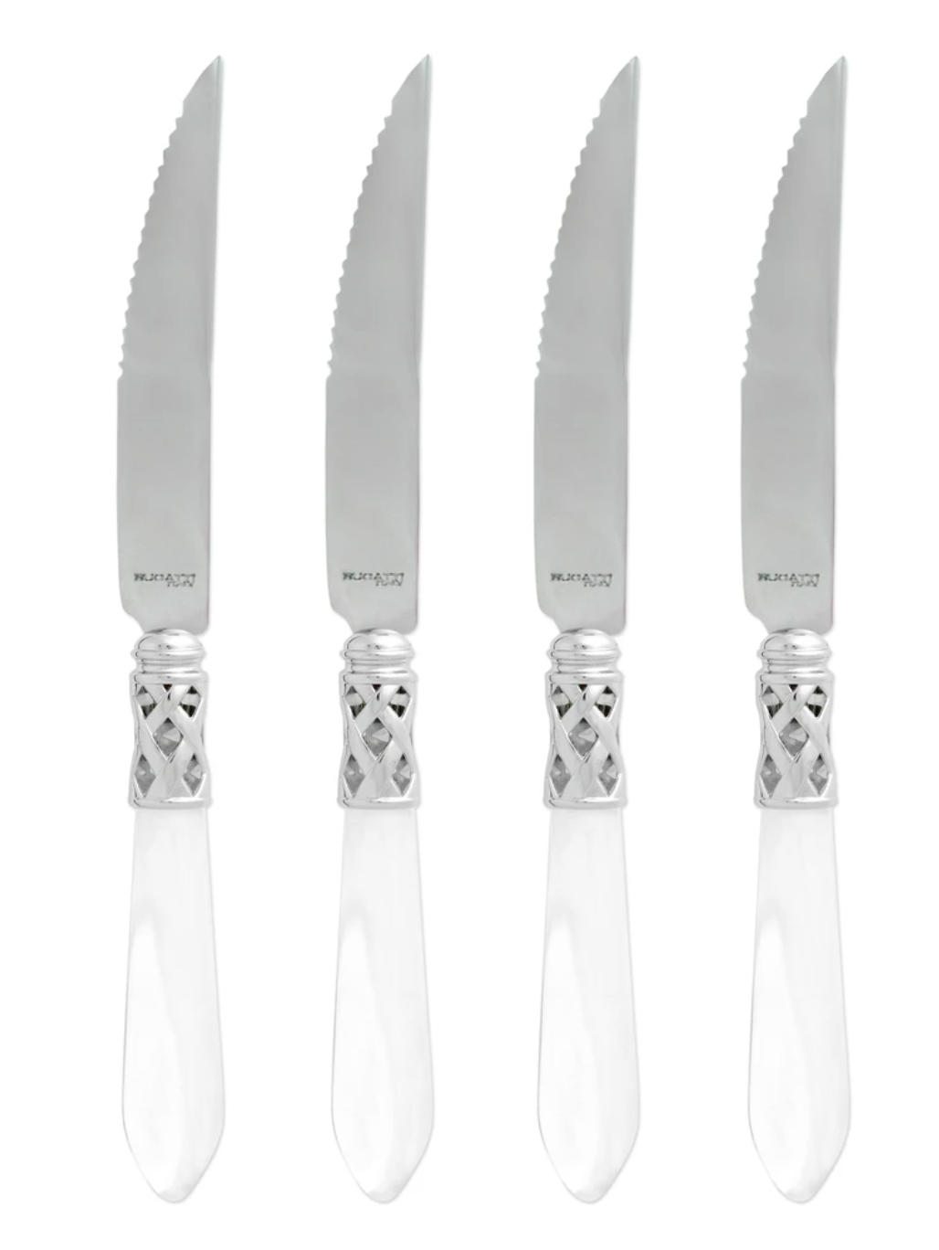 Aladdin Brilliant Steak Knives Tabletop Vietri Clear  