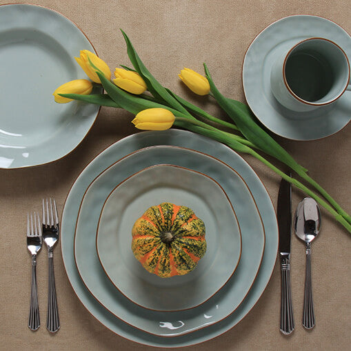 Cantaria Dinnerware Tabletop Skyros Charger Sheer Blue 