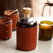 The Original Leather Decanter Drinkware/Barware Clayton & Crume   