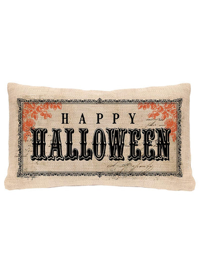 Vintage Halloween Pillow
