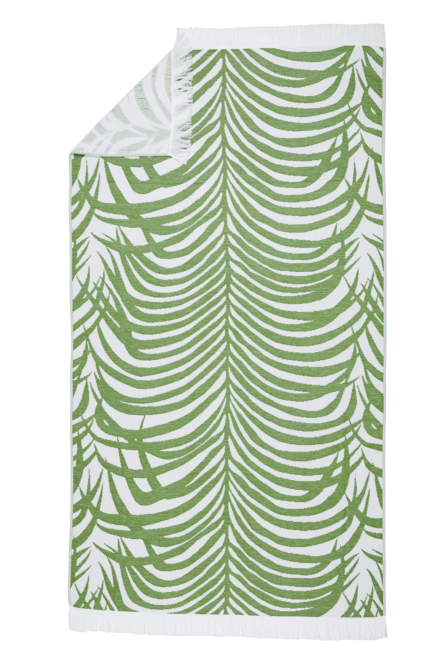 Zebra Palm Beach Towel Bath Matouk   