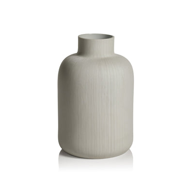 Sugi Porcelin Vase White 13"