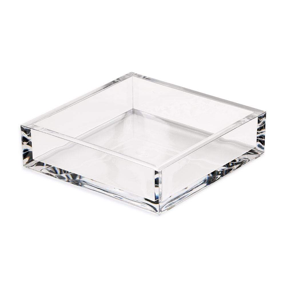 Crystal Acrylic Napkin Holder Table Linens Caspari Luncheon  