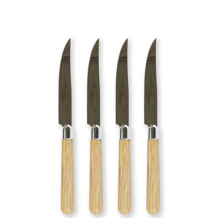 Albero Steak Knife Tabletop Vietri Oak Set of 4 