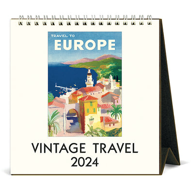 Travel Desk Calendar 2024