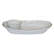 Cantaria Chip & Dip Tabletop Skyros White  