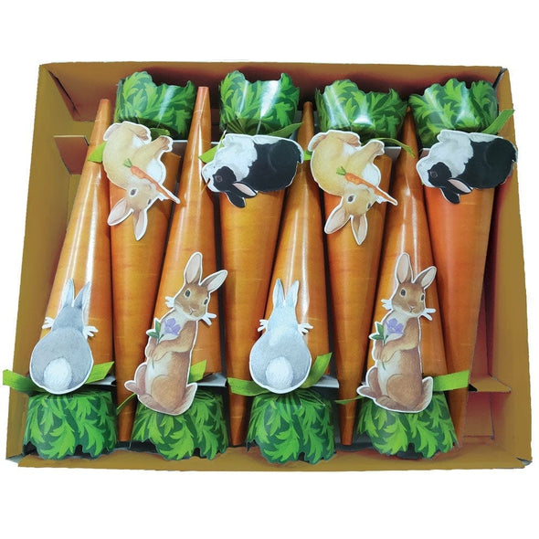 Bunnies And Carrots Cone Crackers