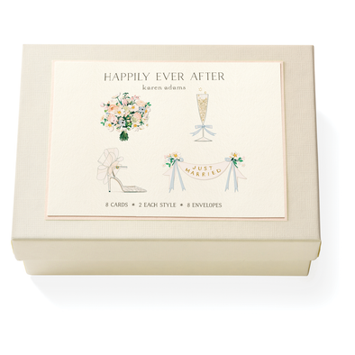 Happily Ever After Note Card Box Greeting & Note Cards Karen Adams Designs   