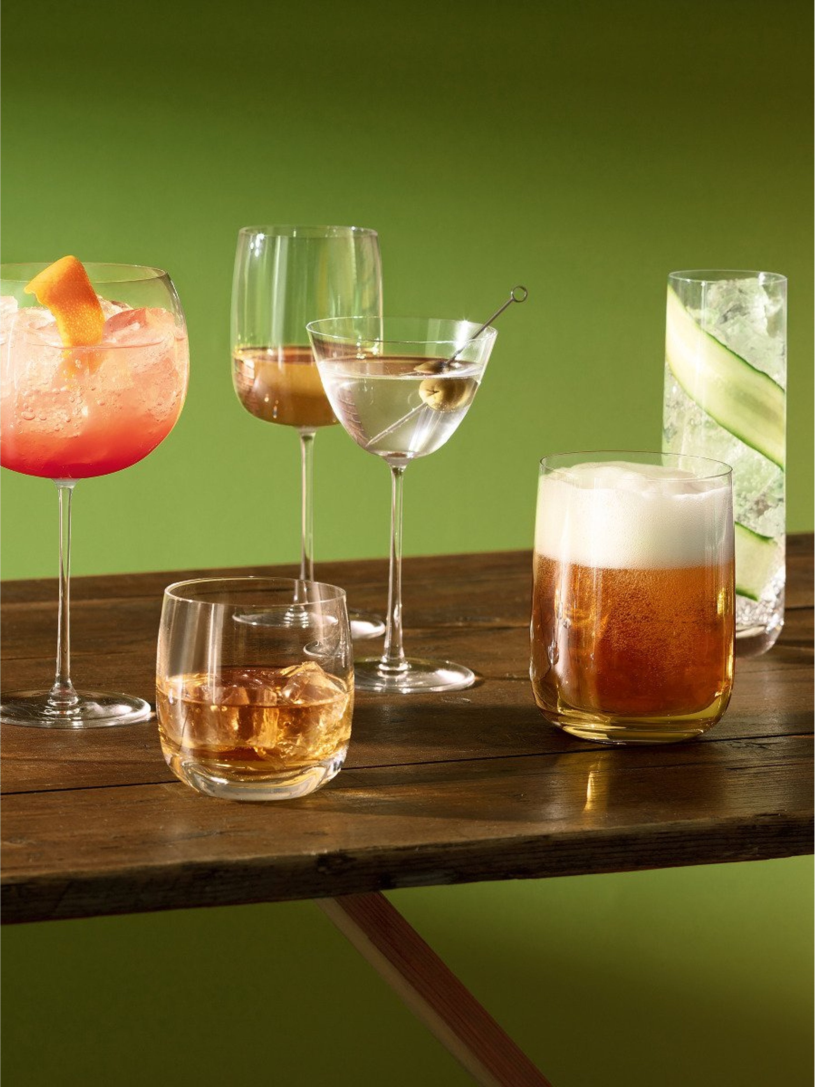Borough Glassware Collection Drinkware/Barware LSA   