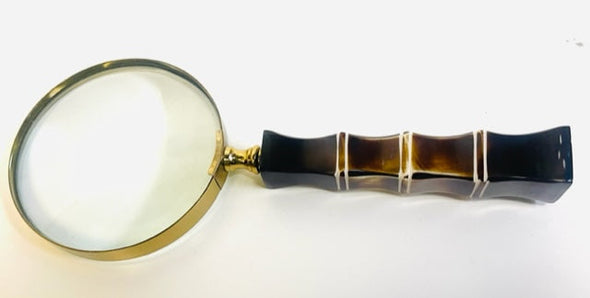 Ridged Dyed Bone Horn Magnifier