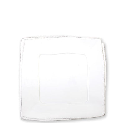 Vietri Lastra • White Square Platter