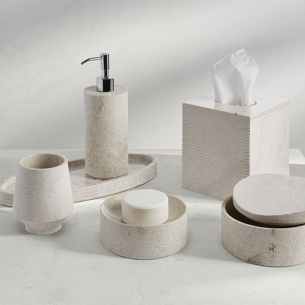 Limestone Bath Collection Bath Kassatex   