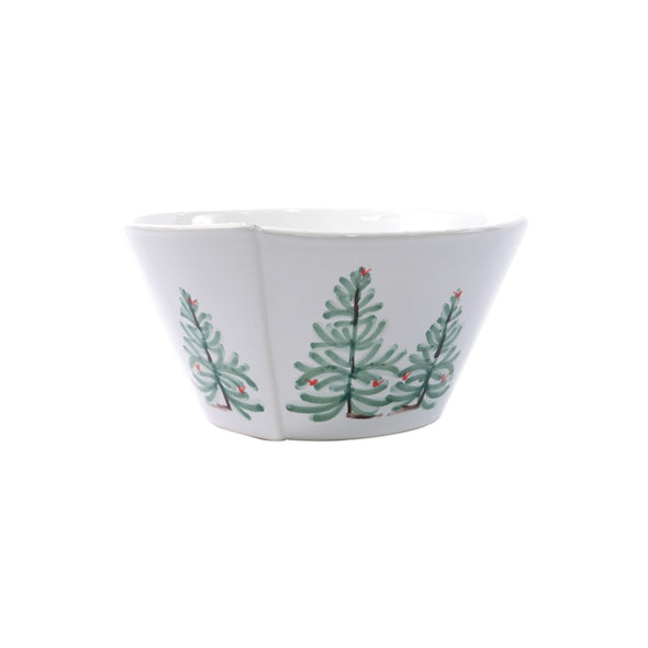 Lastra Holiday Medium Stacking Serving Bowl Holiday Decor Vietri   