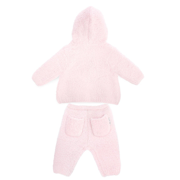 Pink Baby Hoodie & Pant Set