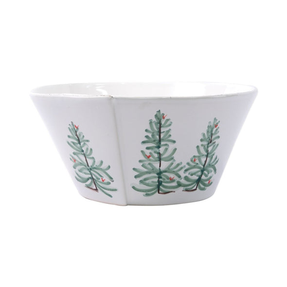 Lastra Holiday Large Stacking Serving Bowl Holiday Decor Vietri   