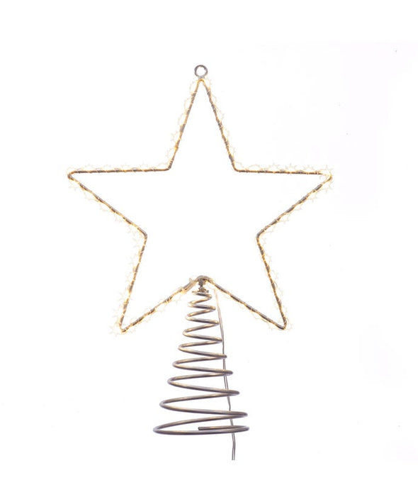 Metal Wire Star Treetopper